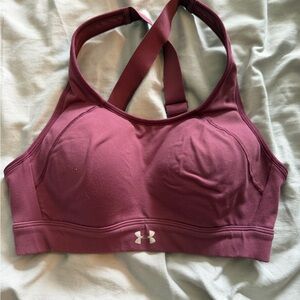 Under Armour Women's Maroon Sports Bra